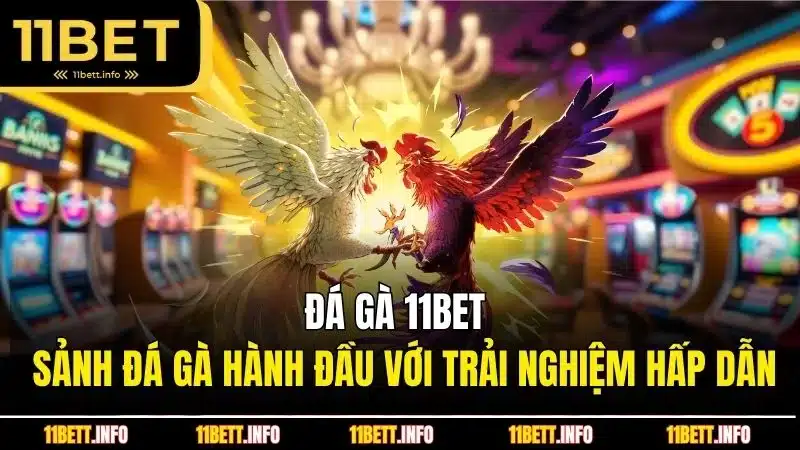 Đá gà 11BET - Sảnh đá gà hành đầu với trải nghiệm hấp dẫn