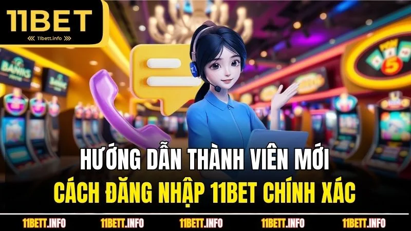 Hướng dẫn thành viên mới cách đăng nhập 11BET chính xác